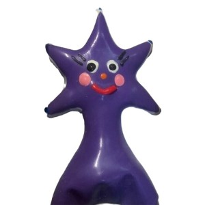 CONDOMERIE - PRESERVATIVI NOVITÀ DIPINTI A MANO HAPPY STAR XL